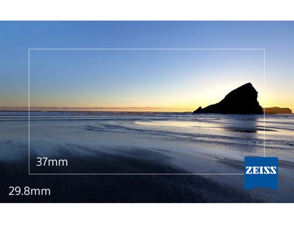 Grand angle 29.8mm